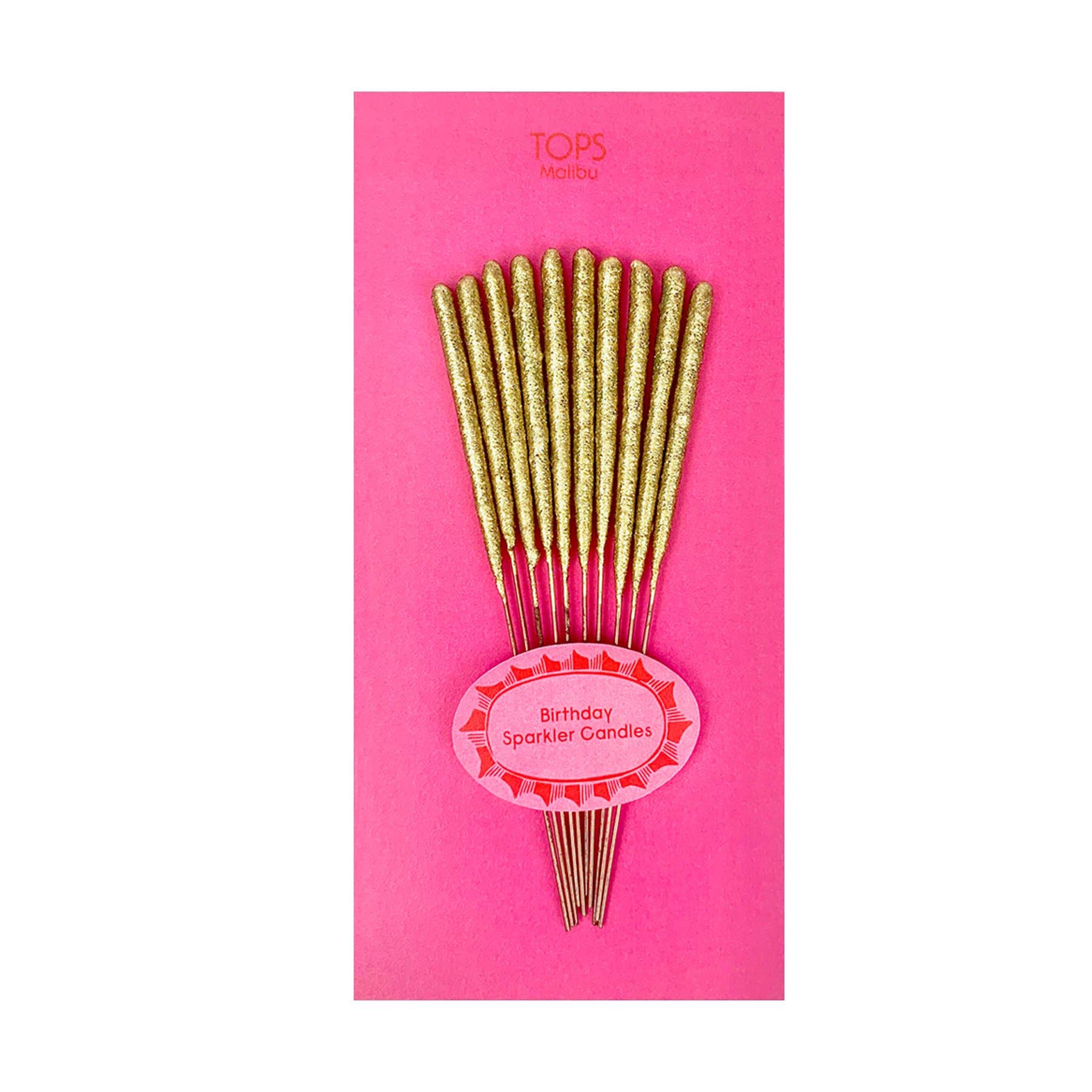 Mini Birthday Sparkler Candles Asst. Color