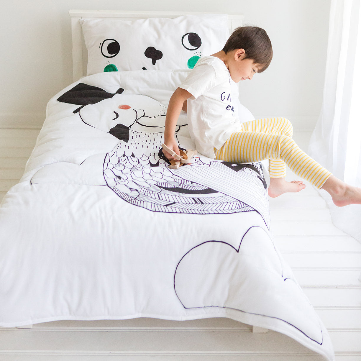 Swan Toddler Comforter