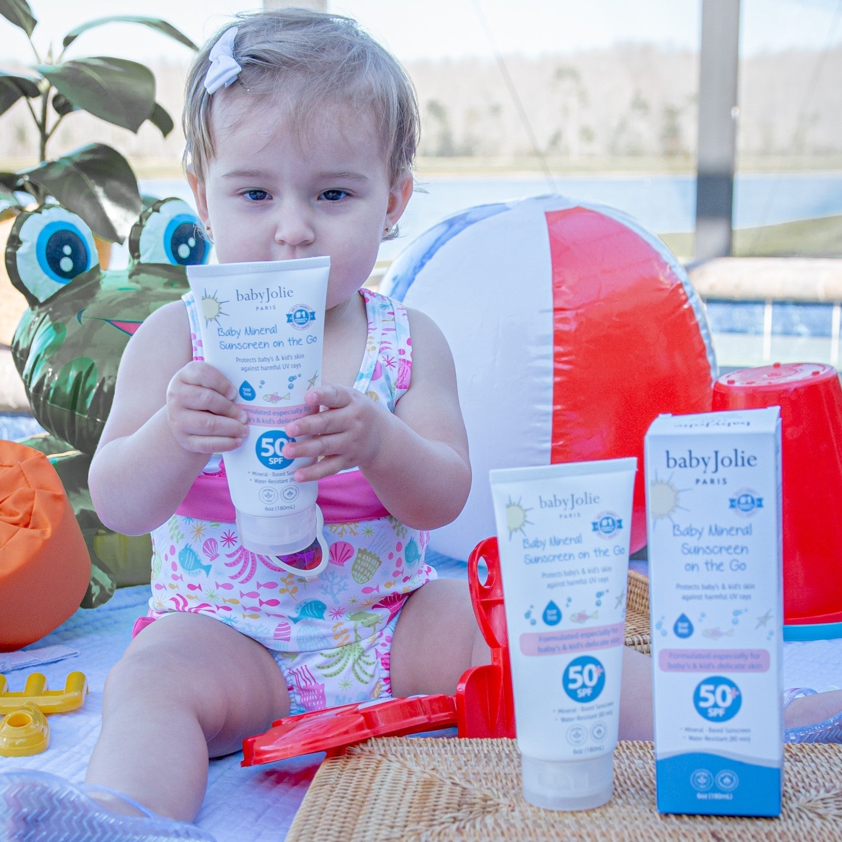 Baby Jolie Mineral Sunscreen SPF 50 for Kids | 6oz (180ml)