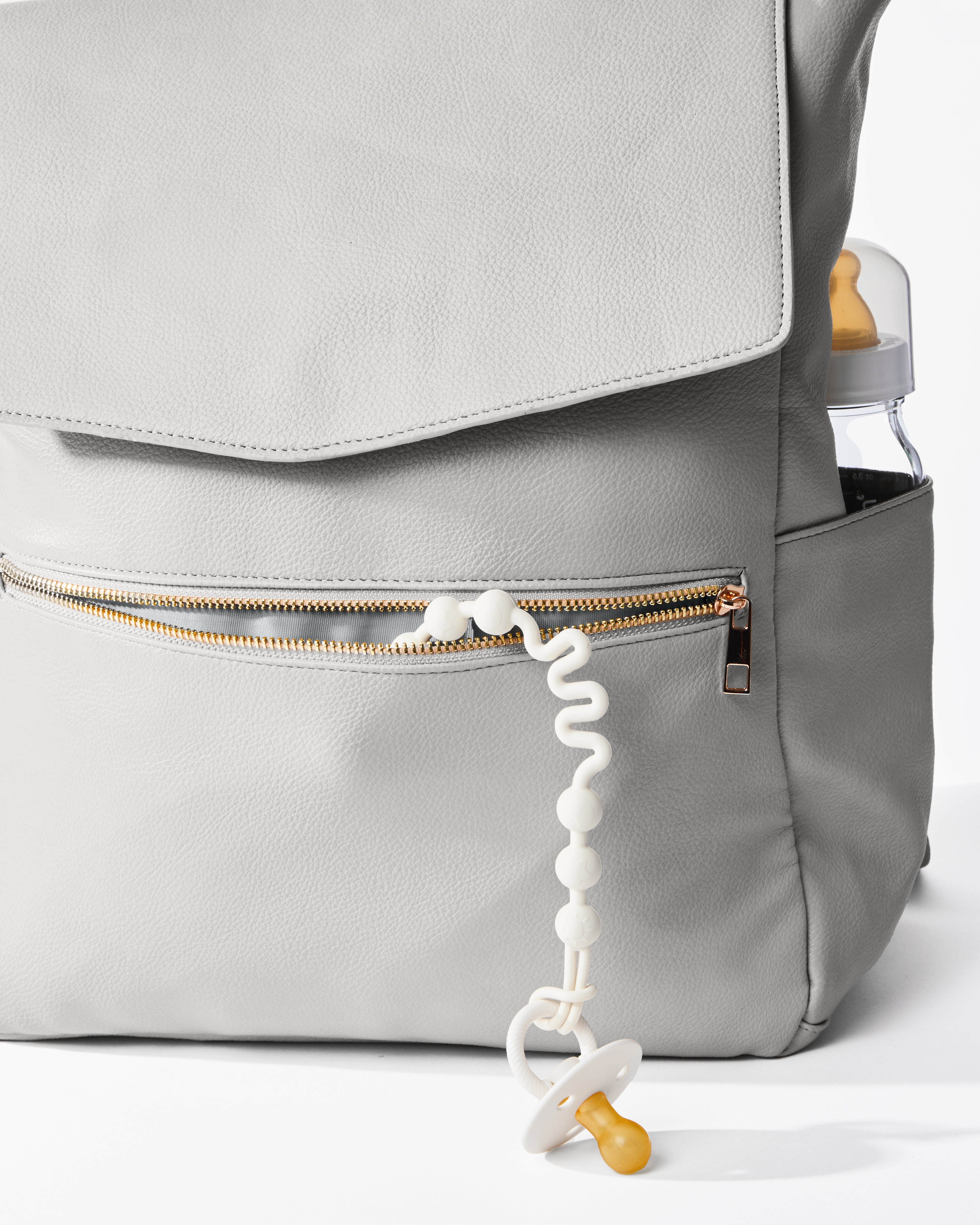 Leather Diaper Bag Backpack