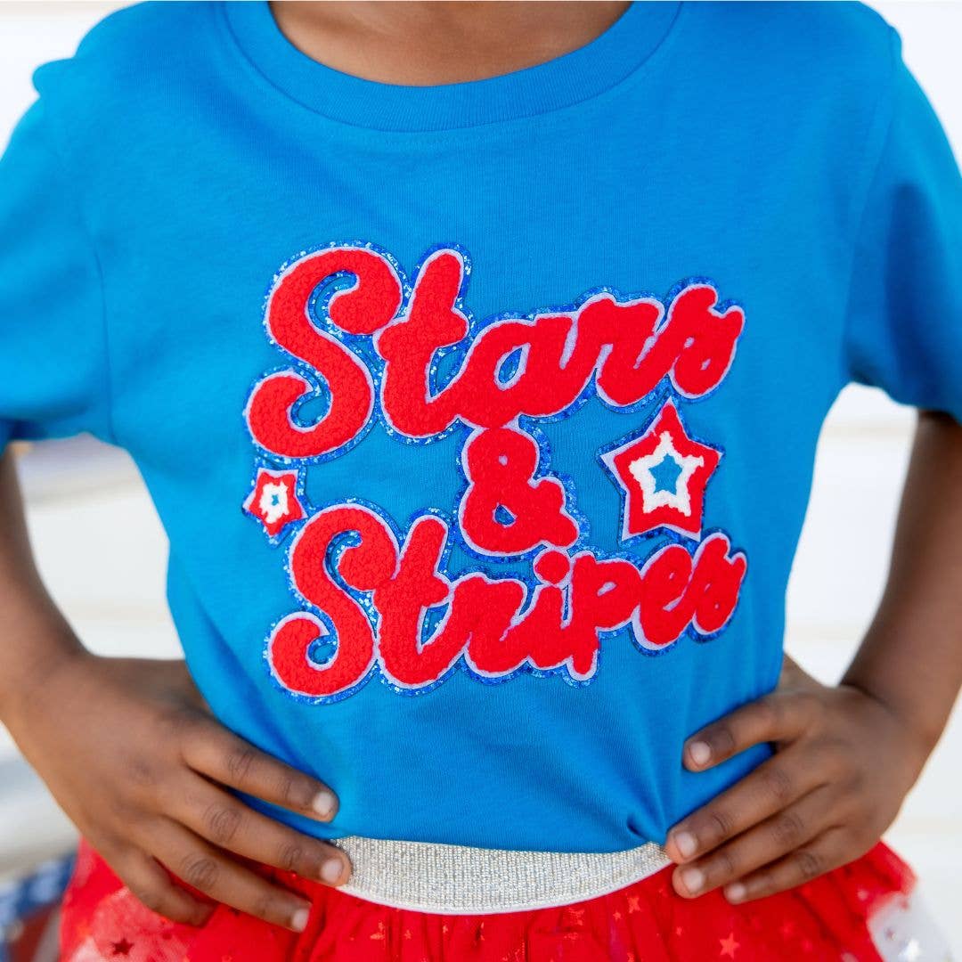 Stars and Stripes Patch Tee
