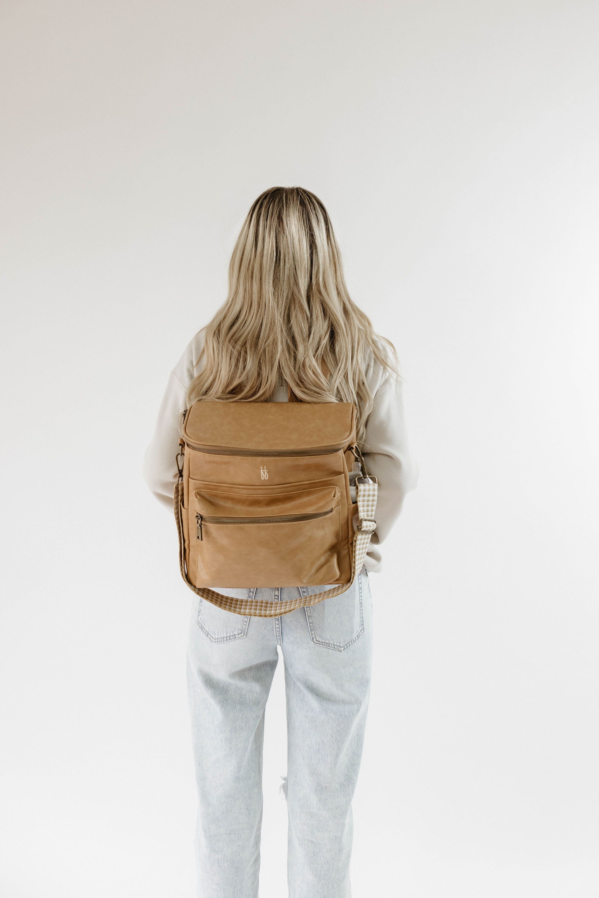 Cognac | Forever French Diaper Bag