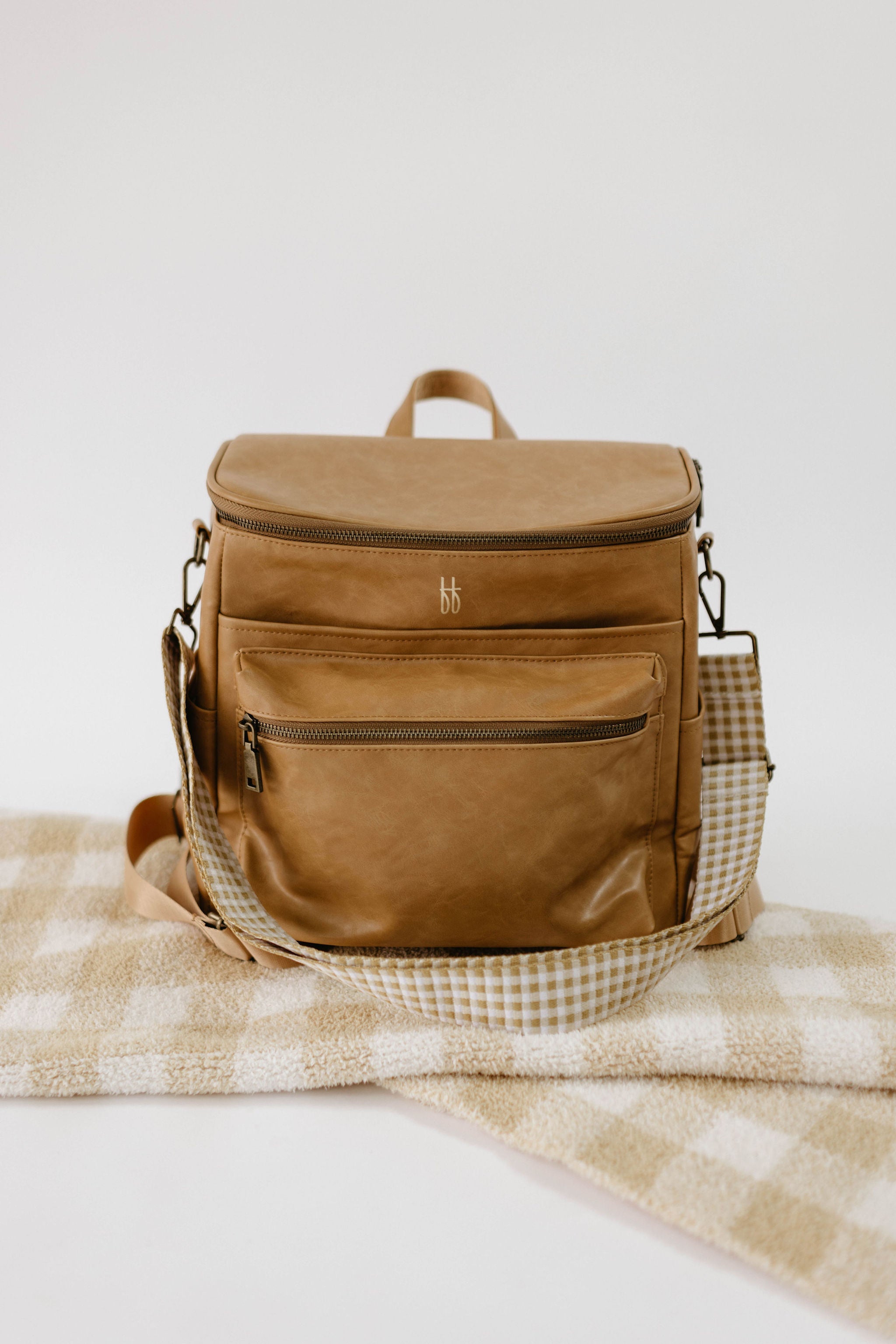 Cognac | Forever French Diaper Bag