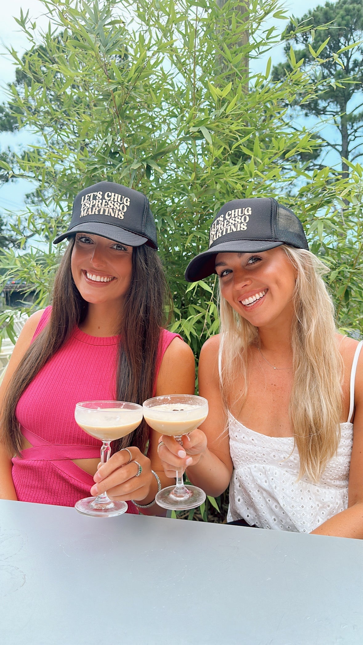 Let's Chug Espresso Martinis Trucker Hat