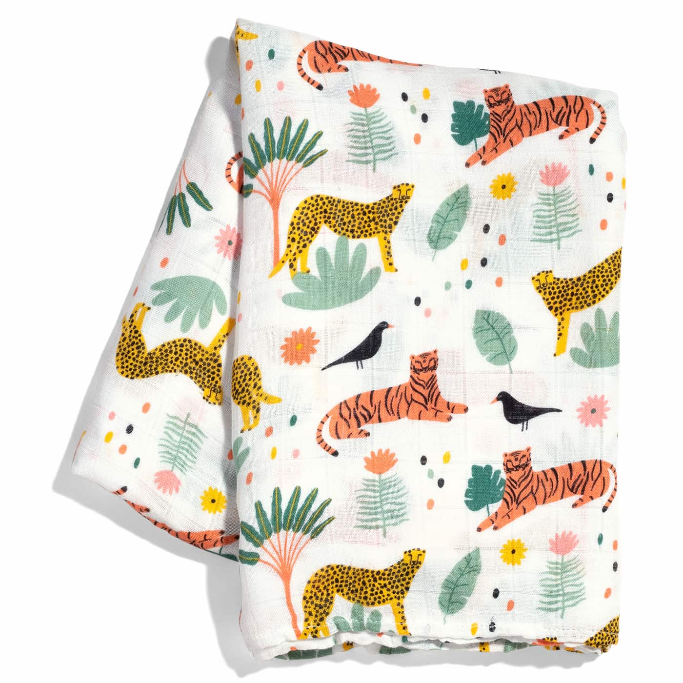 In The Jungle bamboo swaddle