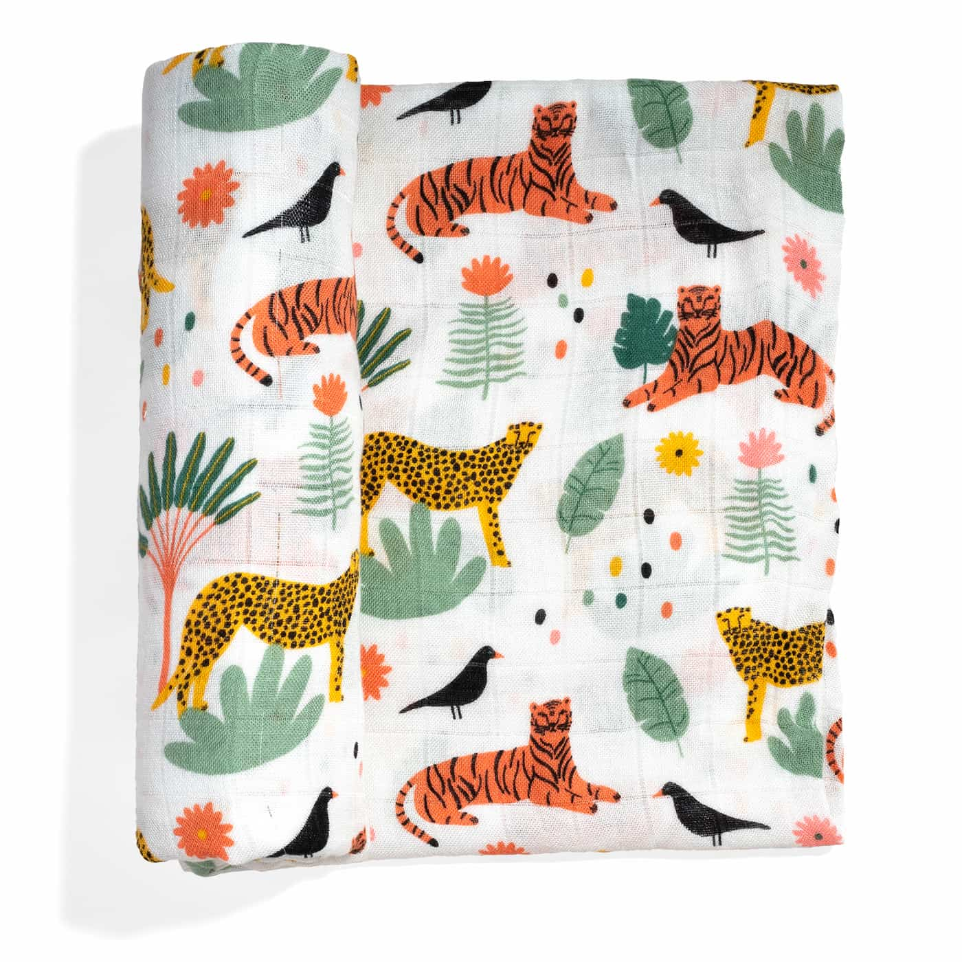 In The Jungle bamboo swaddle