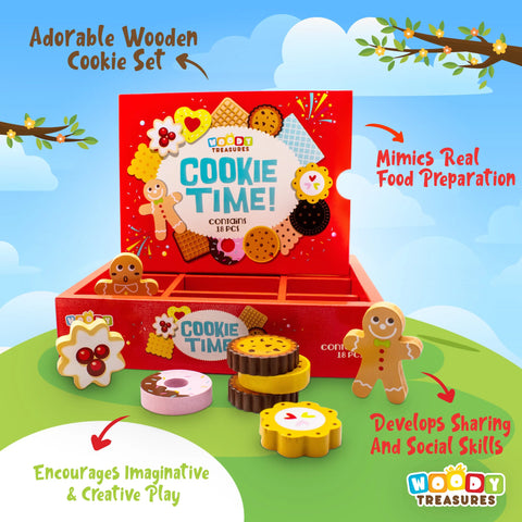 Toy: Wooden Cookie Set