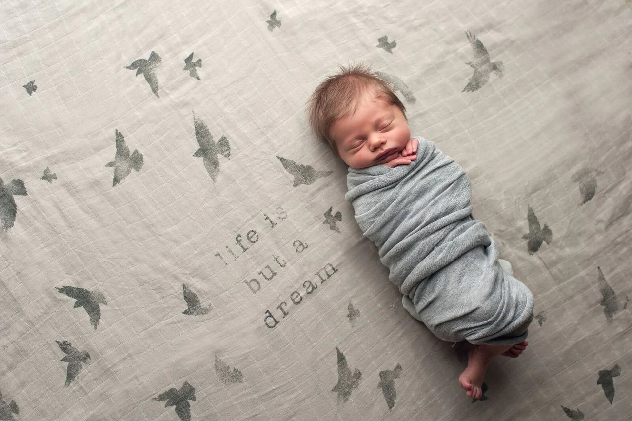 Birds Organic Swaddle